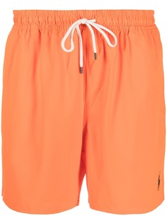 Polo Ralph Lauren плавки-шорты с кулиской и логотипом