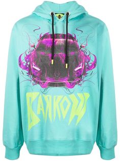 BARROW худи с графичным принтом