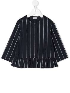 Il Gufo пиджак в тонкую полоску