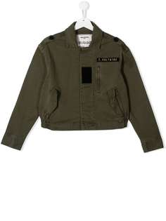 Zadig & Voltaire Kids куртка-рубашка Jess в стиле милитари