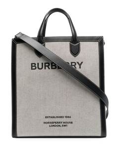 Burberry сумка-тоут с принтом Horseferry