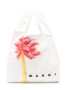 Marni Kids сумка-шопер с логотипом