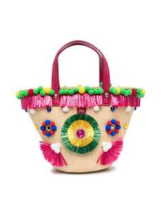 Dolce & Gabbana Kids сумка-ведро с вышивкой