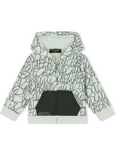 Dolce & Gabbana Kids спортивная куртка с принтом граффити