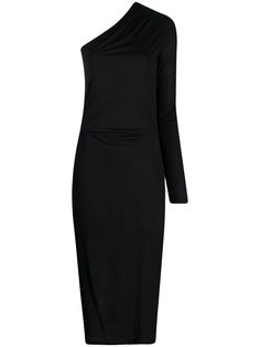 Helmut Lang платье на одно плечо