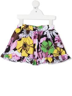 Mariuccia Milano Kids шорты с цветочным принтом