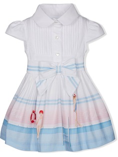 Lapin House платье-рубашка с принтом