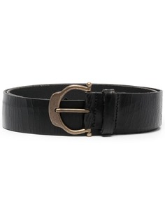 Saint Laurent ремень с эффектом кракле