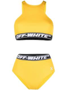 Off-White бикини с логотипом