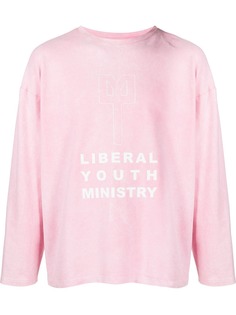 Liberal Youth Ministry футболка с длинными рукавами и логотипом