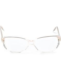 Givenchy Pre-Owned очки в овальной оправе