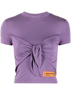 Heron Preston футболка Knotted Baby с логотипом