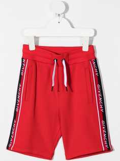 Givenchy Kids шорты с логотипом