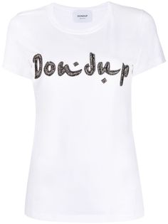 Dondup футболка с круглым вырезом и логотипом