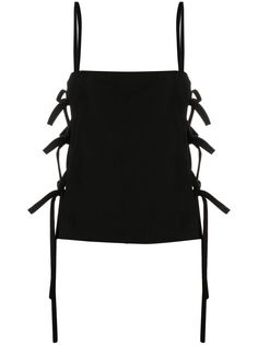 MSGM топ на тонких бретелях