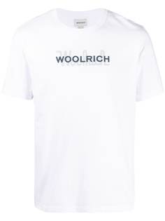 Woolrich футболка с графичным принтом