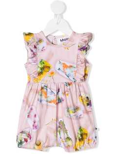 Molo ромпер с цветочным принтом и оборками