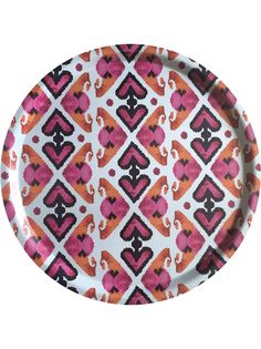 Les-Ottomans деревянный поднос Ikat
