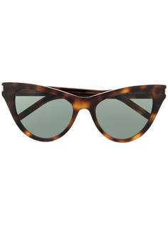 Saint Laurent Eyewear солнцезащитные очки SL 425 в оправе кошачий глаз