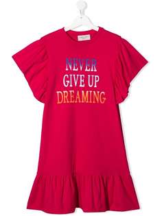 Alberta Ferretti Kids платье Never Give Up