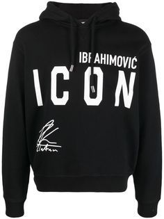 Dsquared2 худи с принтом Ibrahimović Icon