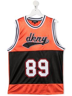 Dkny Kids спортивный топ с логотипом
