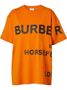 Burberry футболка с принтом Horseferry