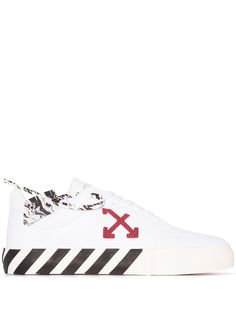 Off-White кеды на вулканизированной подошве