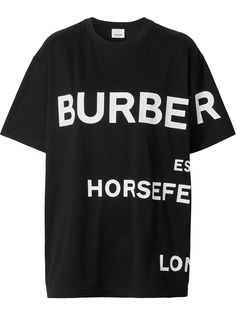 Burberry футболка с логотипом