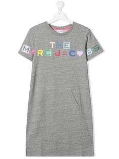 The Marc Jacobs Kids платье-футболка с логотипом