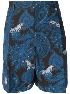 Givenchy шорты с принтом пейсли