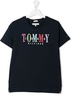 Tommy Hilfiger Junior футболка с логотипом