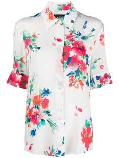 Boutique Moschino рубашка с короткими рукавами и цветочным принтом