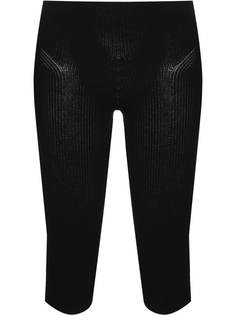 Jacquemus облегающие шорты Le legging Arancia