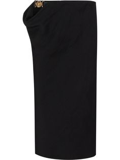 Versace юбка миди с ремешком