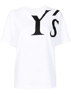 Ys футболка оверсайз с логотипом Y's