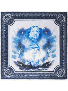 Burberry кашемировый шарф Sea Maiden