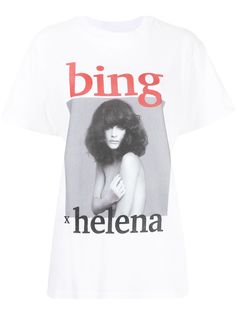 ANINE BING футболка из коллаборации с Helena