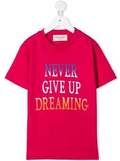 Alberta Ferretti Kids футболка с надписью