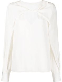 Jason Wu Collection блузка с драпировкой