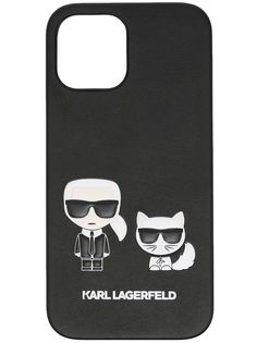 Karl Lagerfeld чехол Karl & Choupette для iPhone 12