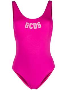 Gcds купальник с открытой спиной и логотипом
