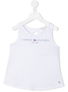 Tommy Hilfiger Junior топ с логотипом