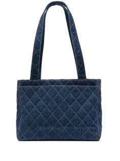 Chanel Pre-Owned джинсовая сумка на плечо Wild Stitch 1997-го года