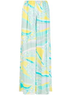 Emilio Pucci брюки палаццо с узором