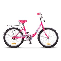 Велосипед STELS Pilot-200 Lady (2019), городской (подростковый), рама 12", колеса 20", розовый, 12.7кг [lu080720]