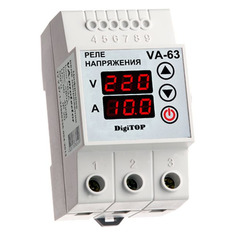Реле напряжения DIGITOP VА-63, 1-фазное, 220В