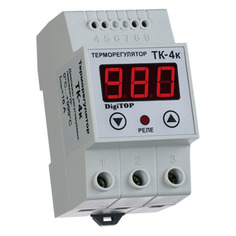 Реле температуры DIGITOP ТК-4к, 1-фазное, 220В
