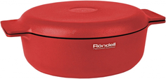 Сотейник с крышкой Rondell Red Edition RDS-1119, 24 см