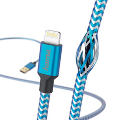 Кабель для iPod, iPhone, iPad Hama 1,5 м Lightning USB A Blue (00178300)